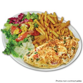 Assiette Omelette