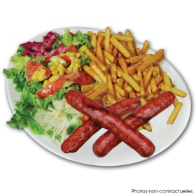 Assiette Merguez