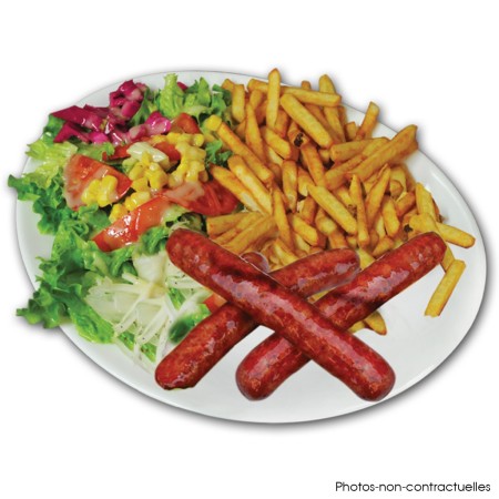 Assiette Merguez