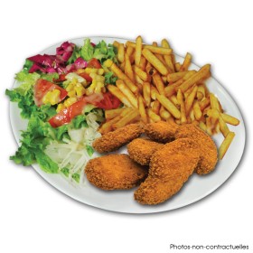 Assiette nuggets